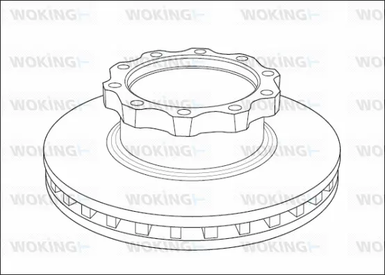 Brake Disc (NSA1039.20)