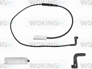 Warning Contact, brake pad wear (001069)