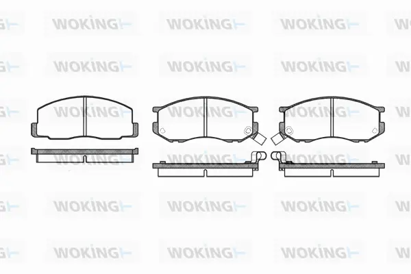 Brake Pad Set, disc brake (P0873.02)