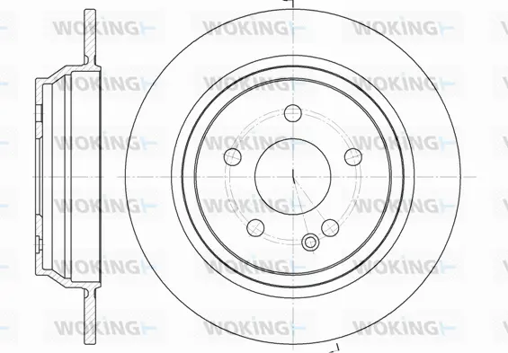 Brake Disc (D6678.00)