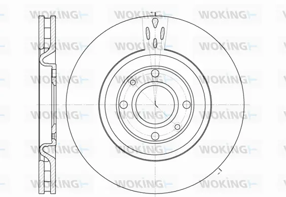 Brake Disc (D6590.10)