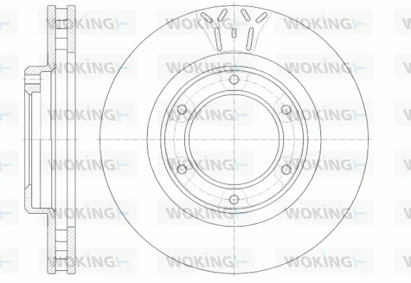 Brake Disc (D6507.10)