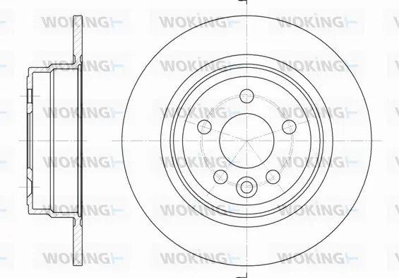 Brake Disc (D6615.00)