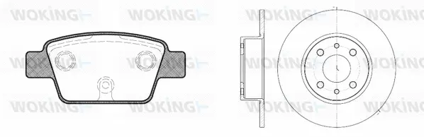 Brake Kit, disc brake (89613.00)