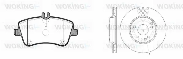 Brake Kit, disc brake (86683.00)