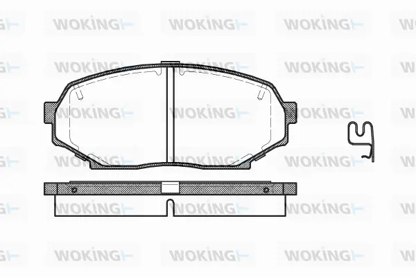 Brake Pad Set, disc brake (P2383.12)