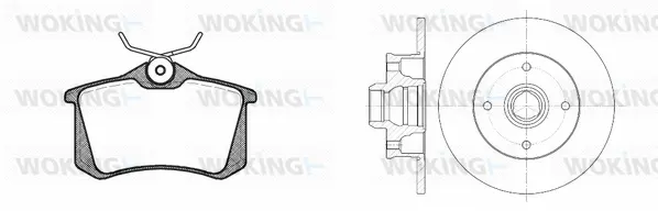 Brake Kit, disc brake (83633.02)