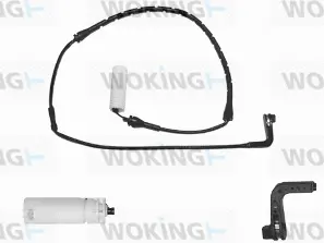 Warning Contact, brake pad wear (001058)