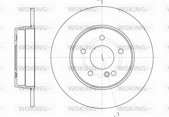 Brake Disc (D6555.00)
