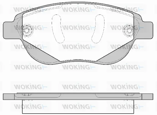 Brake Pad Set, disc brake (P9413.40)