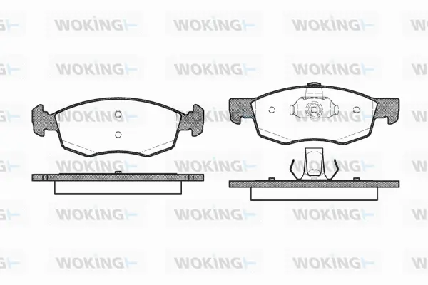 Brake Pad Set, disc brake (P0723.30)