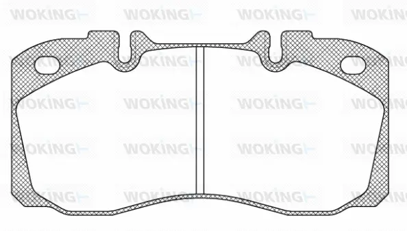 Brake Pad Set, disc brake (JSA 7403.00)