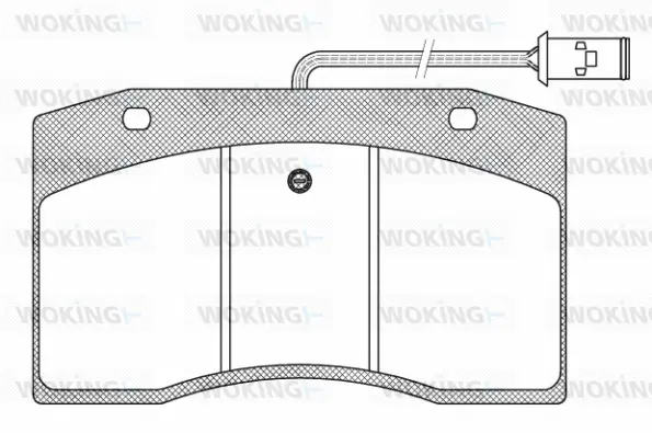 Brake Pad Set, disc brake (JSA 5003.40)