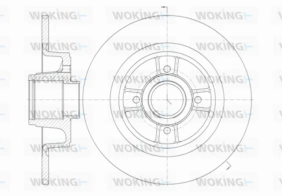 Brake Disc (D6698.00)