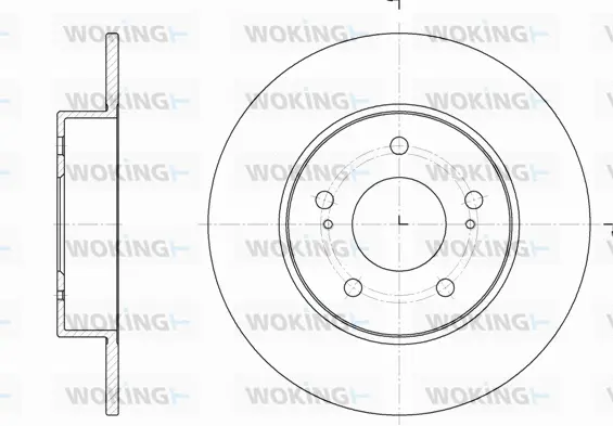 Brake Disc (D6909.00)