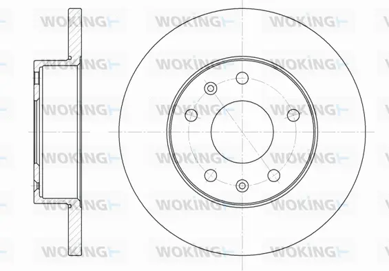 Brake Disc (D6721.00)