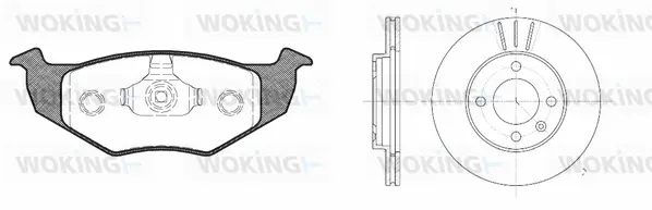 Brake Kit, disc brake (87093.04)