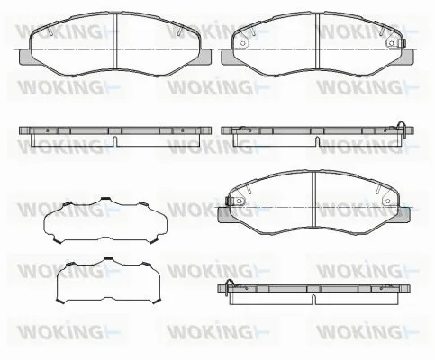 Brake Pad Set, disc brake (P18773.02)