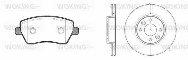Brake Kit, disc brake (88873.00)