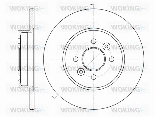 Brake Disc (D61176.00)
