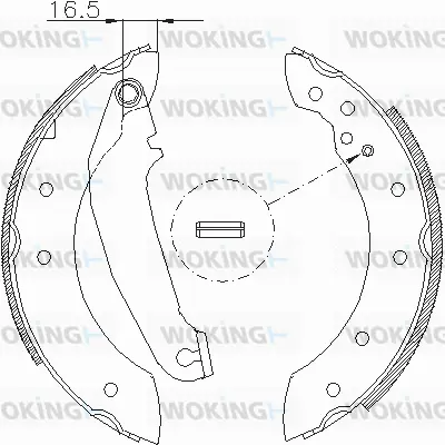 Brake Shoe (Z4199.00)