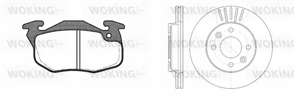 Brake Kit, disc brake (80923.02)