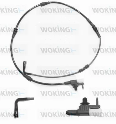 Warning Contact, brake pad wear (001127)
