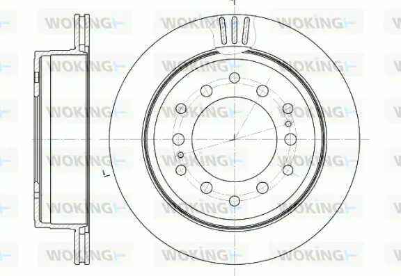 Brake Disc (D6956.10)
