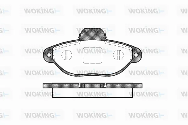 Brake Pad Set, disc brake (P5143.20)