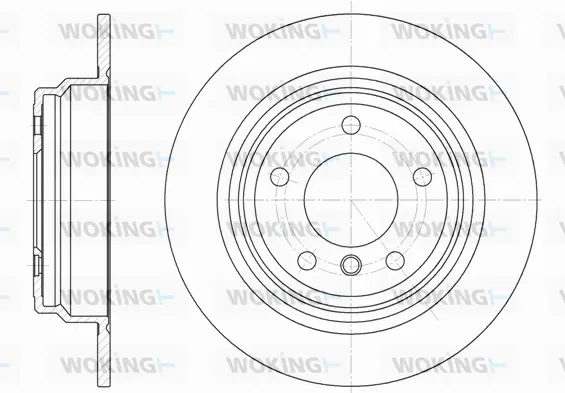 Brake Disc (D6554.00)