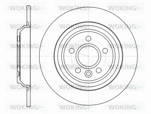 Brake Disc (D61045.00)
