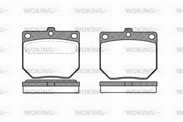 Brake Pad Set, disc brake (P0863.00)