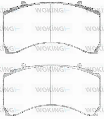 Brake Pad Set, disc brake (JSA 15793.10)