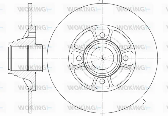 Brake Disc (D6075.00)