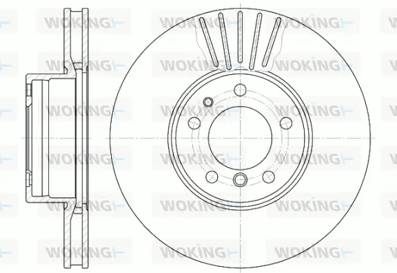 Brake Disc (D6511.10)