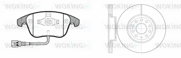Brake Kit, disc brake (813193.02)