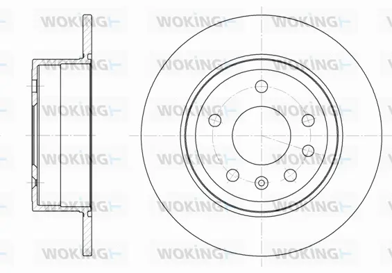 Brake Disc (D6249.00)