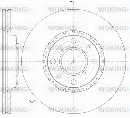 Brake Disc (D61002.10)