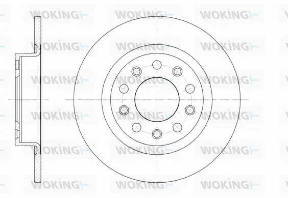 Brake Disc (D61445.00)
