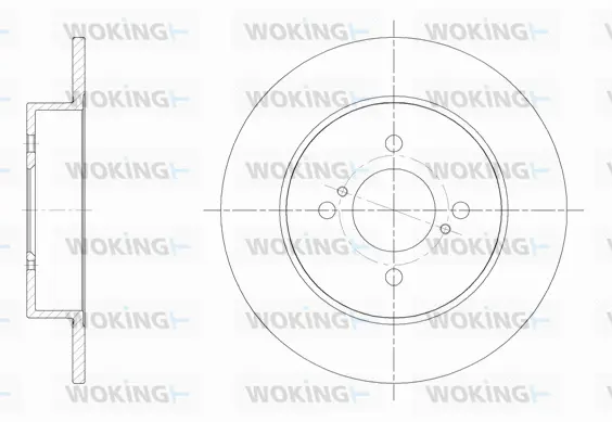 Brake Disc (D61537.00)