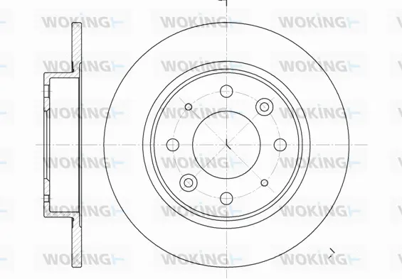 Brake Disc (D6813.00)