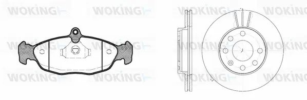 Brake Kit, disc brake (82933.02)