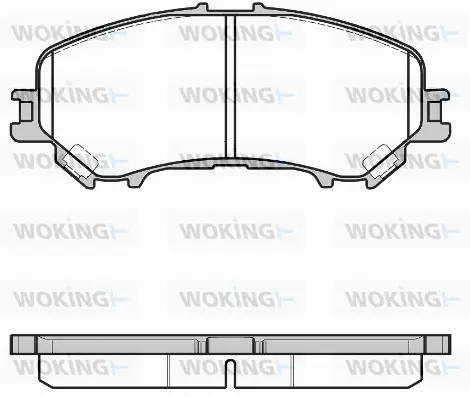 Brake Pad Set, disc brake (P12183.22)