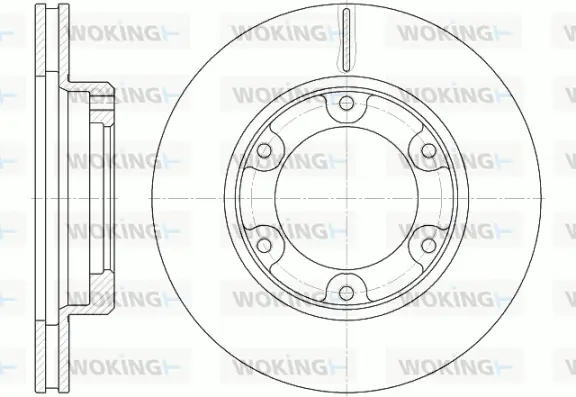 Brake Disc (D6491.10)