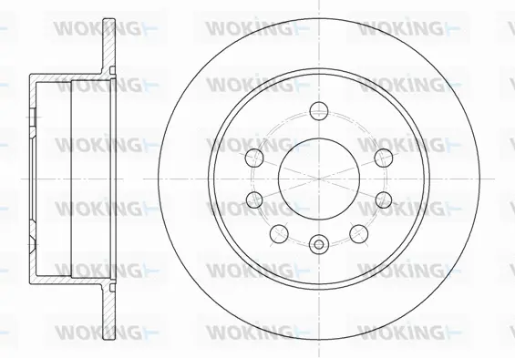 Brake Disc (D6532.00)