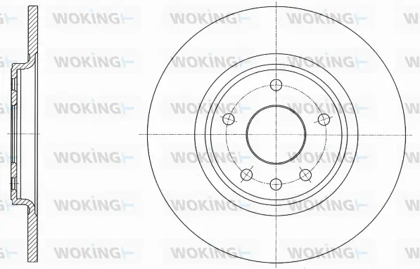 Brake Disc (D61559.00)