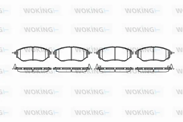 Brake Pad Set, disc brake (P10373.02)