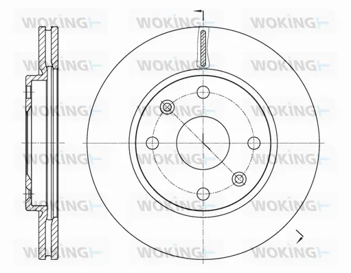 Brake Disc (D61813.10)