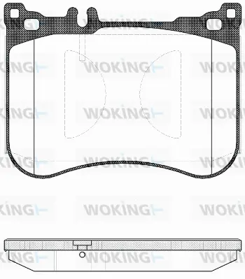Brake Pad Set, disc brake (P14343.00)