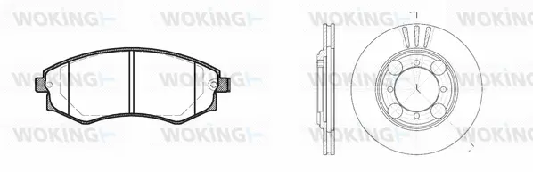 Brake Kit, disc brake (82183.00)
